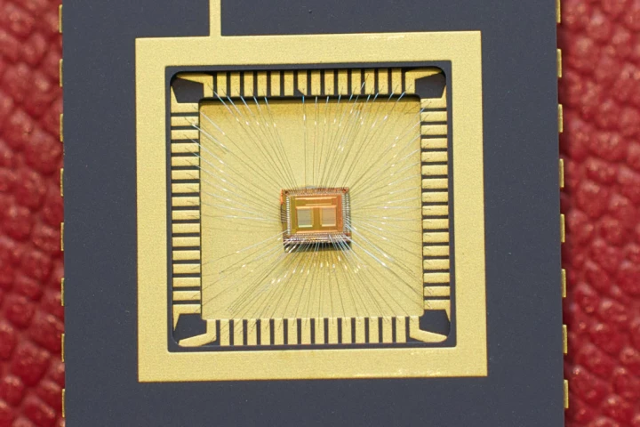 Swiss researchers have achieved reliable multi-bit phase-change memory, using a specially-designed chip (Photo: IBM Research - Zurich)