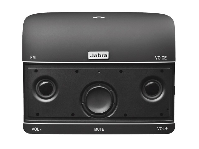 The FREEWAY triple-speaker in-car speakerphone from Jabra