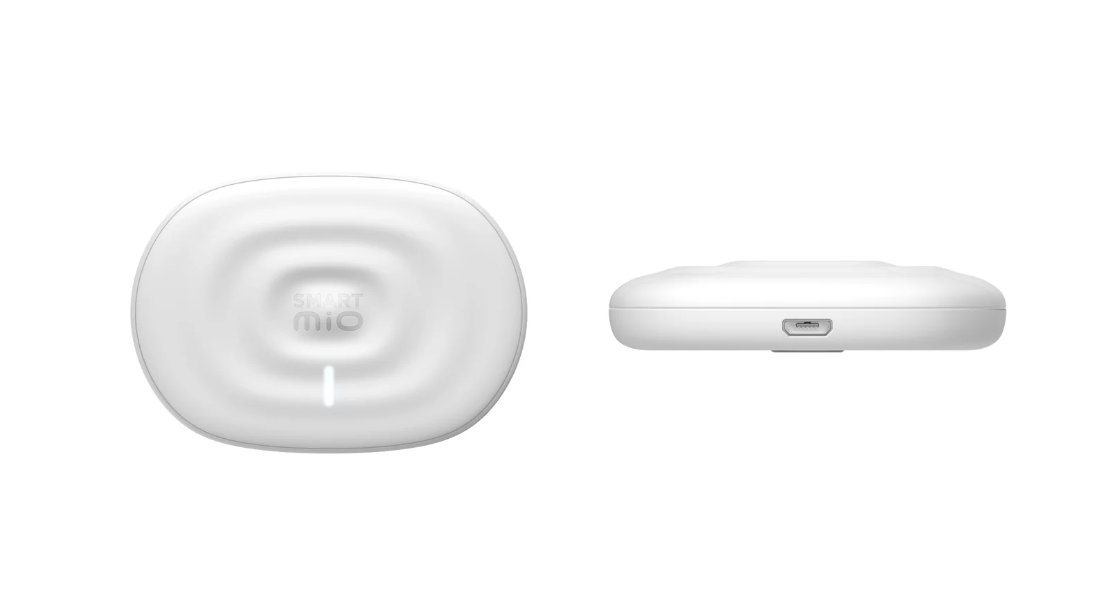A close view of the SmartMio wearable device
