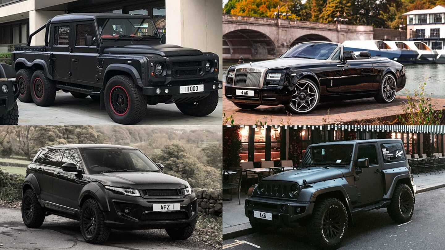 Many of Kahn Designs automobiles are seen around London wearing one of Afzal's many personalised plates. As an established automotive fashion first mover, his long term strategic investment in high value plates cannot be ignored