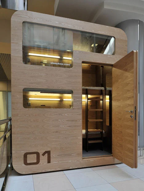 Arch Group's first Sleepbox unit at Sherematyevo Airport Moscow