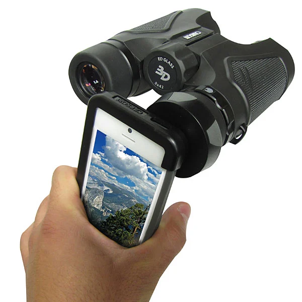 Carson Optical's binocular adaptor for iPhone 5