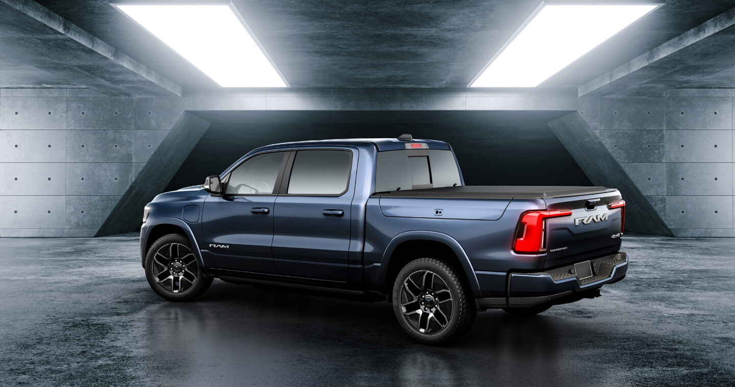 The 2025 Ram 1500 REV will reportedly offer a range of 500 miles (805 km) on batteries alone.