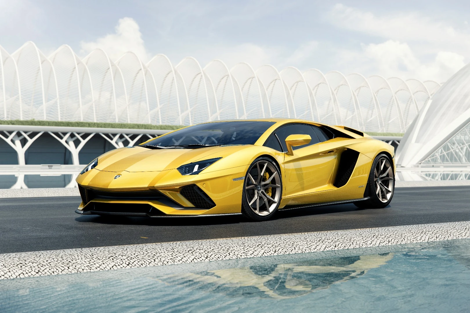 The new Lamborghini Aventador S