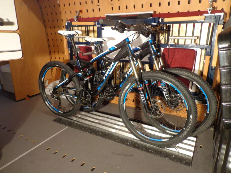 Bike carriers are also available