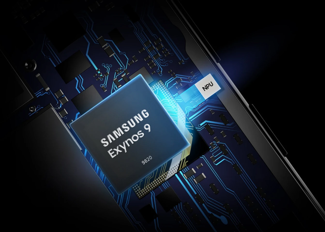 The Exynos 9820 is the first Samsung system-on-a-chip with a dedicated Neural Processing Unit