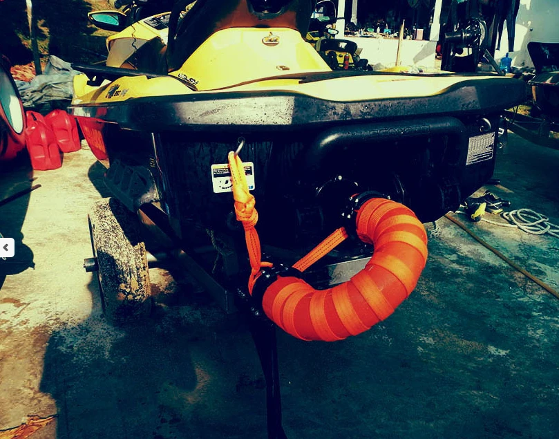 The conversion process entails replacing the PWC's stock venturi with the one in the H3X kit and removing the steering nozzle