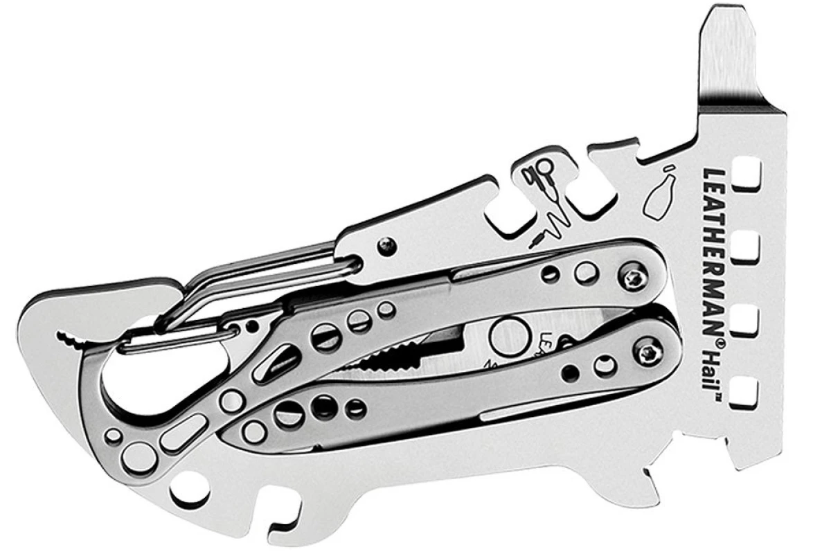 The Leatherman Hail + Style PS combines two multi-tools in one