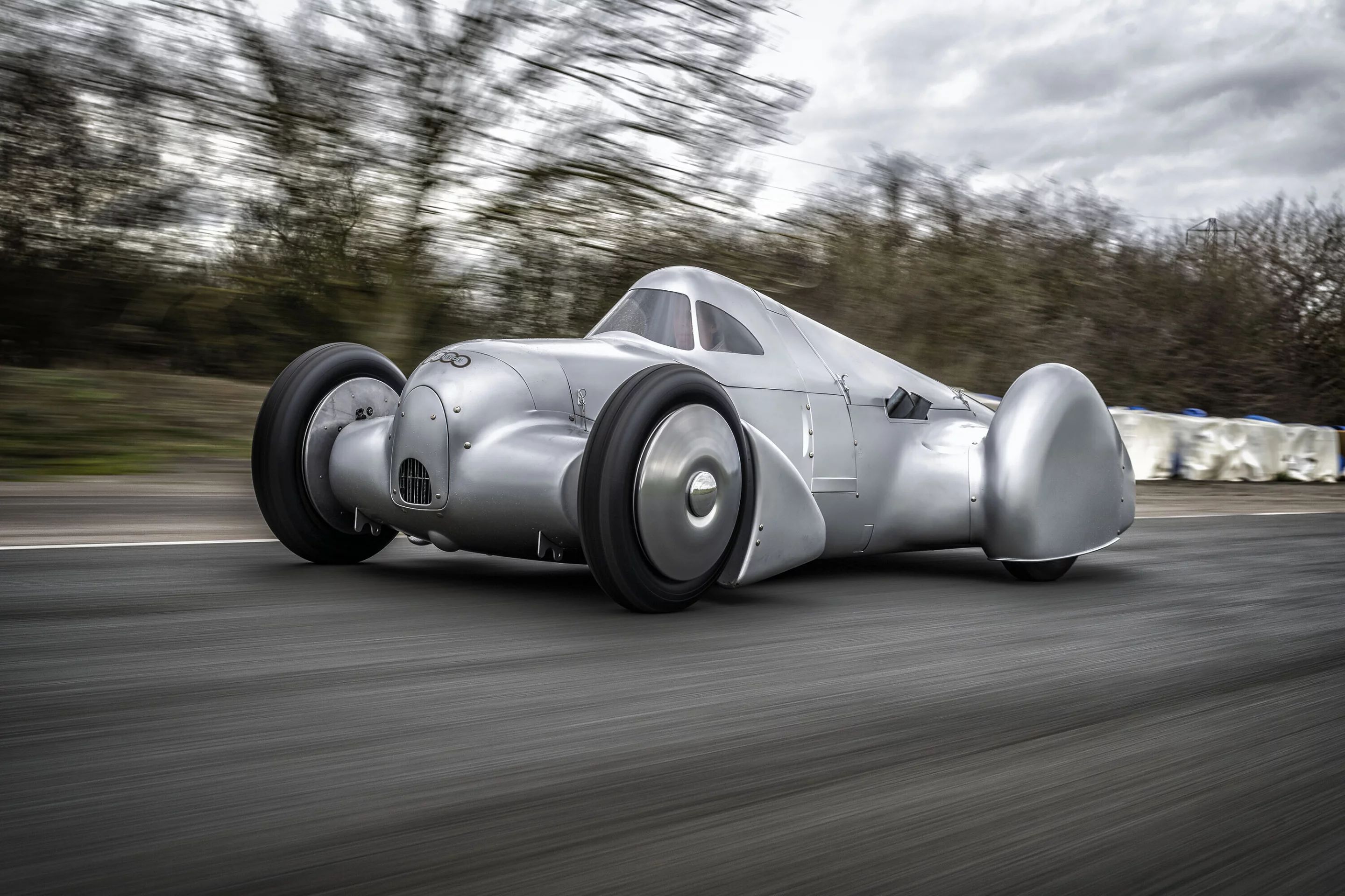 For the unveiling Audi took the car back to Lucca in Italy where it set the fastest time for any road car in the world 91years ago