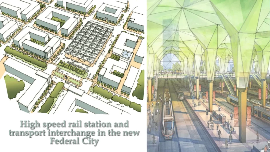 New Moscow's Federal District will receive a new rail hub