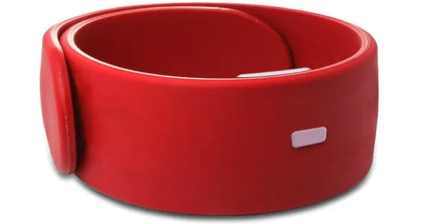 The UVeBand is a UVA and UVB-measuring wrist band, that vibrates when it's time to apply more sunscreen