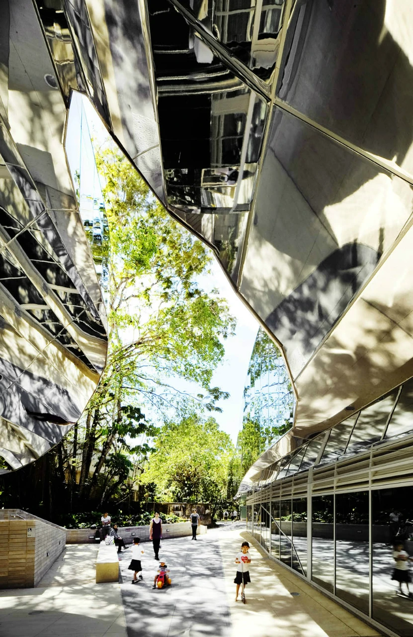 The Cairns Botanic Gardens Visitors Center was the recipient of the 2012 Eddie Oribin Award for Building of the Year presented by the Australian Institute of Architects (AIA)