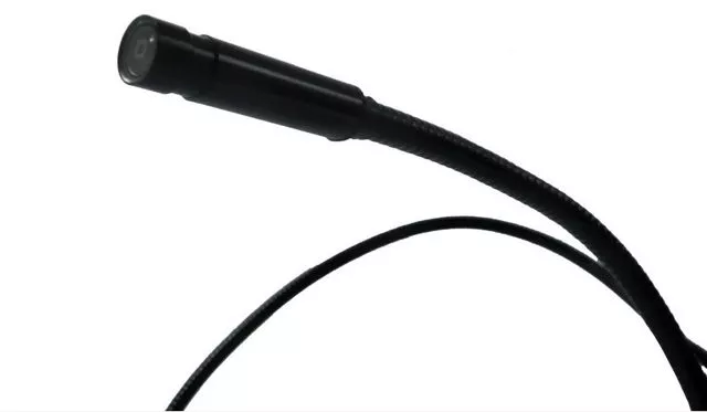 Both cameras have a 640X480 color camera and dual adjustable-brightness LED's