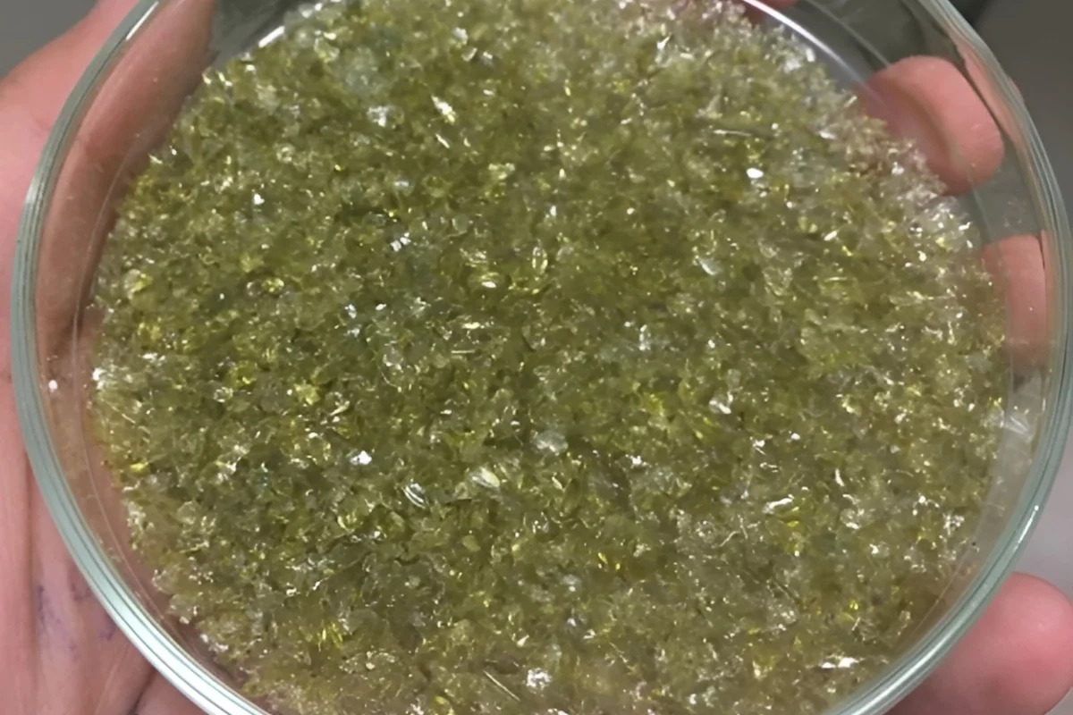 The oxide glass beads are fortified with nutrients such as phosphorus, calcium, and potassium