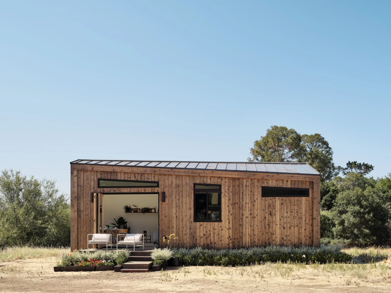 The Koto X Abodu can be fully prefabricated off-site before being transported by truck to its final destination