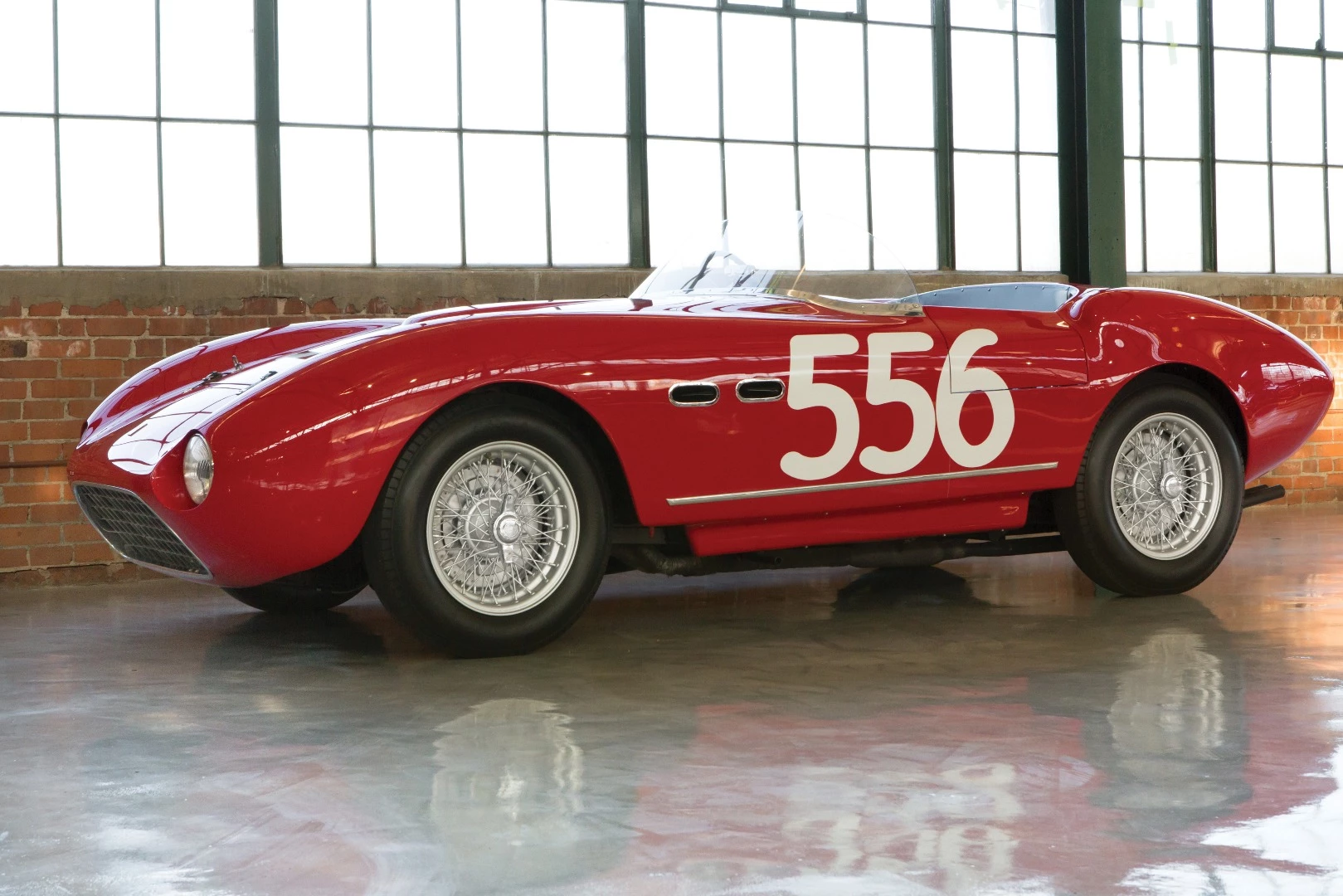 The fifth of 13 166 MMs built in 1953, this car features unique spider coachwork of unknown construction. Most historians believe that it was designed by Aurelio Lampredi and is thought to have been built by Ferrari itself. One of 0272 M's earliest track outings was at the 1953 Mille Miglia, driven by the pairing of the original owner (Dr. Alberico Cacciari) and Bill Mason (father of Pink Floyd drummer and noted Ferrari collector Nick Mason). During this time, the car was also used in the production of the 1953 Shell movie about the Mille Miglia, directed by Bill Mason himself. Fabulous provenance, but no cigar as the Ferrari 166 MM was bid to 3.45 million euros, but no common ground could be found between the buyer and seller and the car is still available. The auction description is well worth the time.