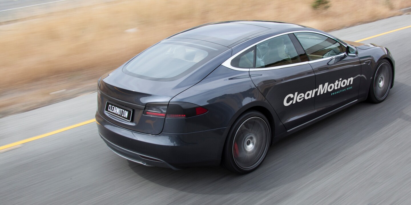 ClearMotion is refocusing Bose's proactive suspension technology toward electric and autonomous cars