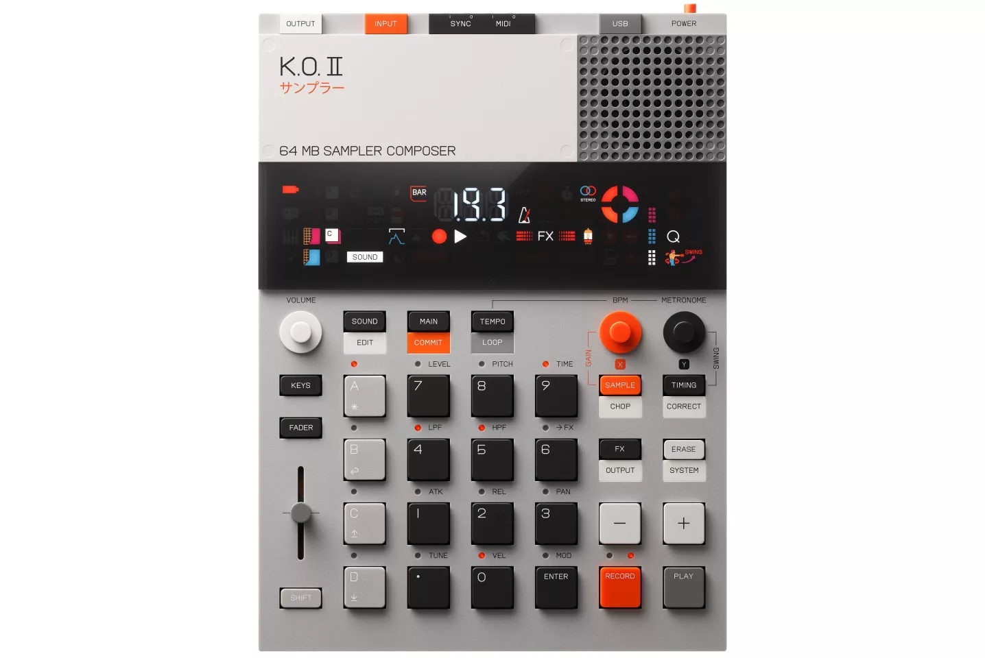 Teenage Engineering says it's used the barebones PO-33 KO sampler as the blueprint for a powerful new synthesizer, sampler and groove machine called the EP-133 KO II