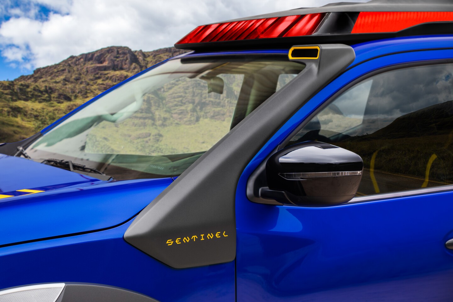 The Frontier Sentinel is ready to go wading thanks to its snorkel