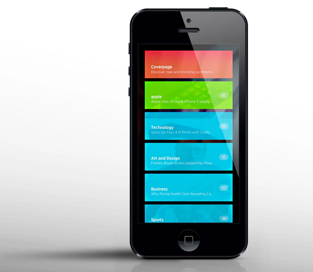 Summly's minimal take on the news is appropriate for phones