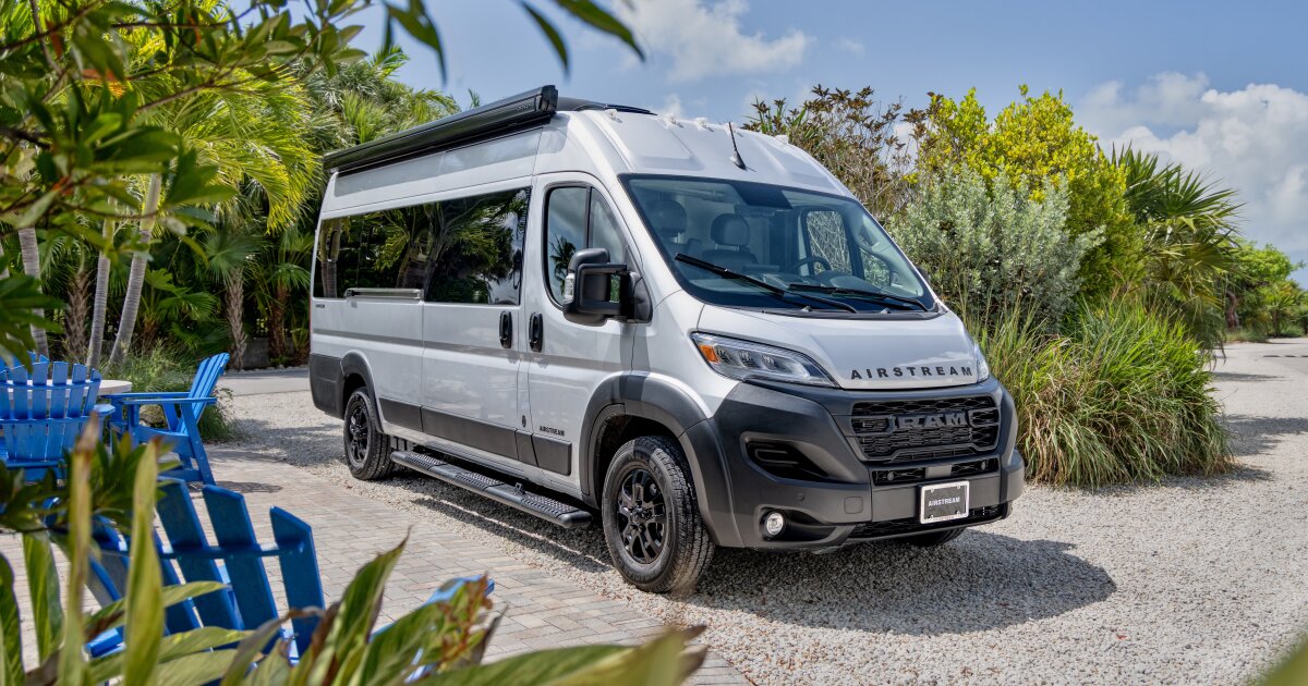 Airstream's cheapest camper van goes full chameleon with flex layout