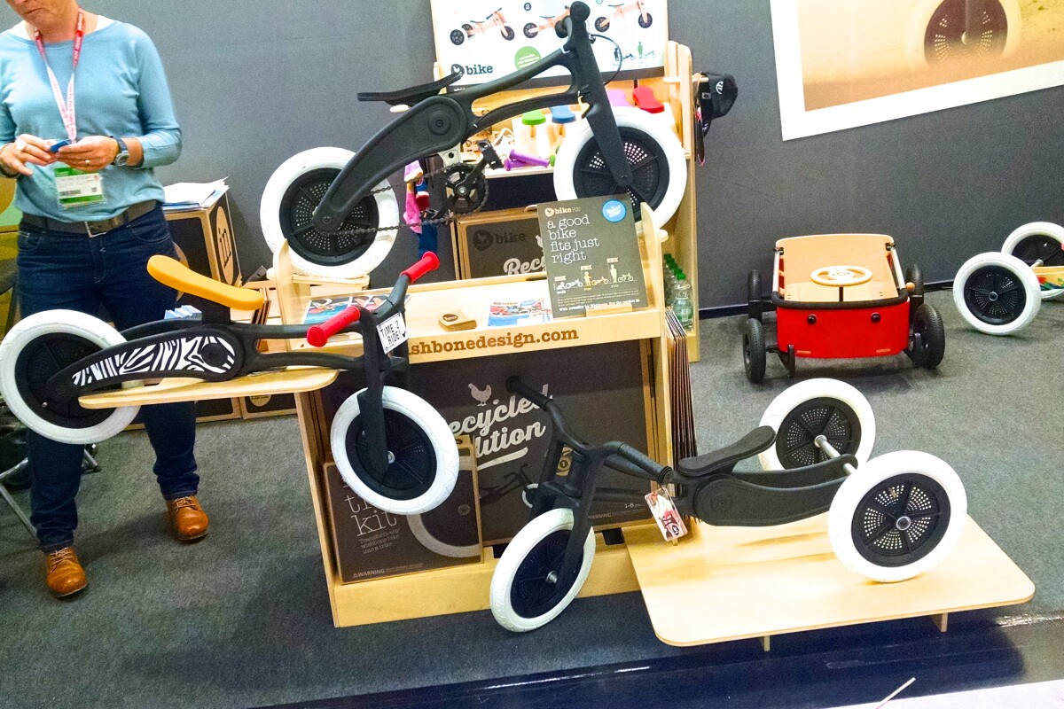 Recycled Carpet Bike Grows From Child S First Trike To Pedal Bike