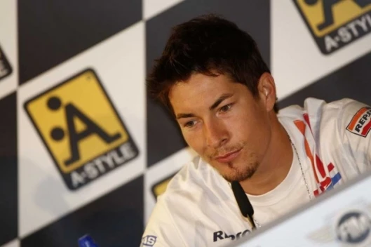 2006 World Champion Nicky Hayden at the press conference