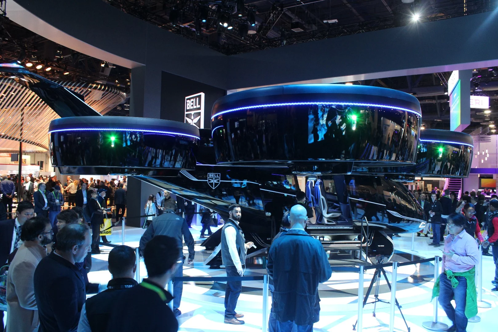 We photograph our way around the Bell Nexus concept at CES 2019