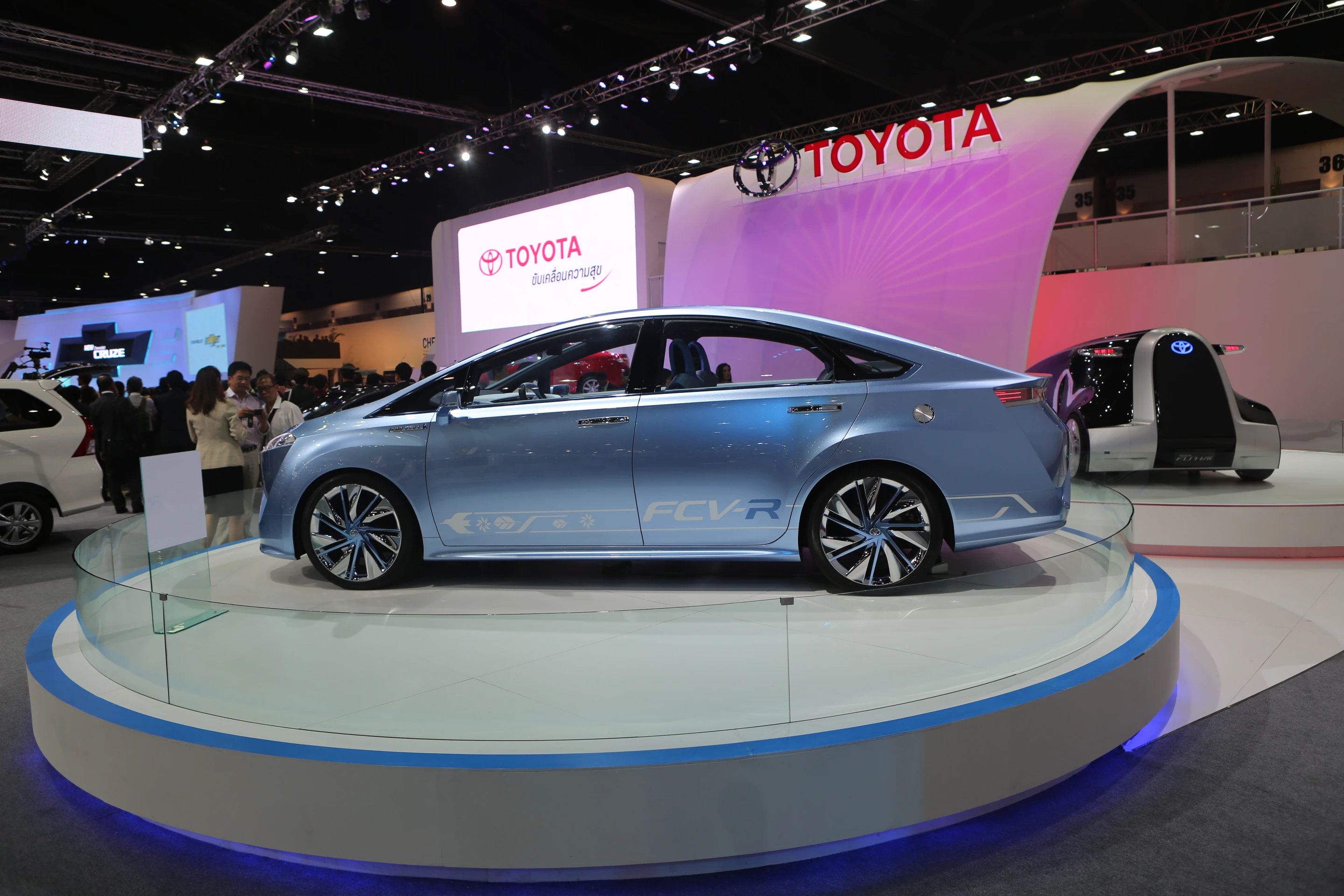Toyota stand, Bangkok International Motor Show, 2013 (Photo: Husna Namirembe/Gizmag)