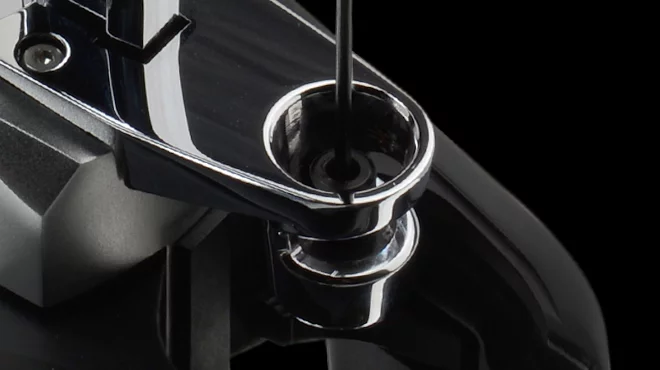 The Coravin 1000's needle that pierces the cork