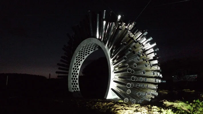 The Aeolus at night