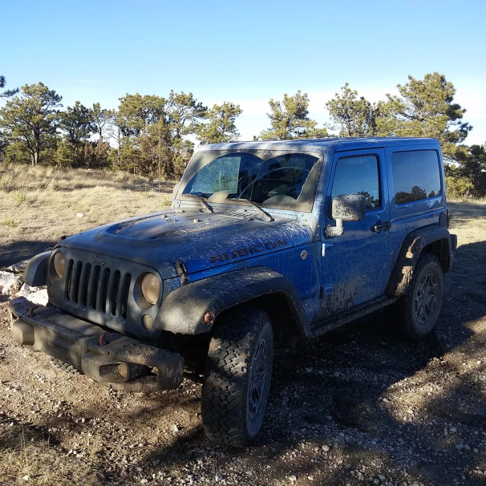 The huge front bumper is prepared to receive a winch and like the Jeep of old, nearly everything on the Wrangler is considered optional and is likely removable or can be replaced with something that is