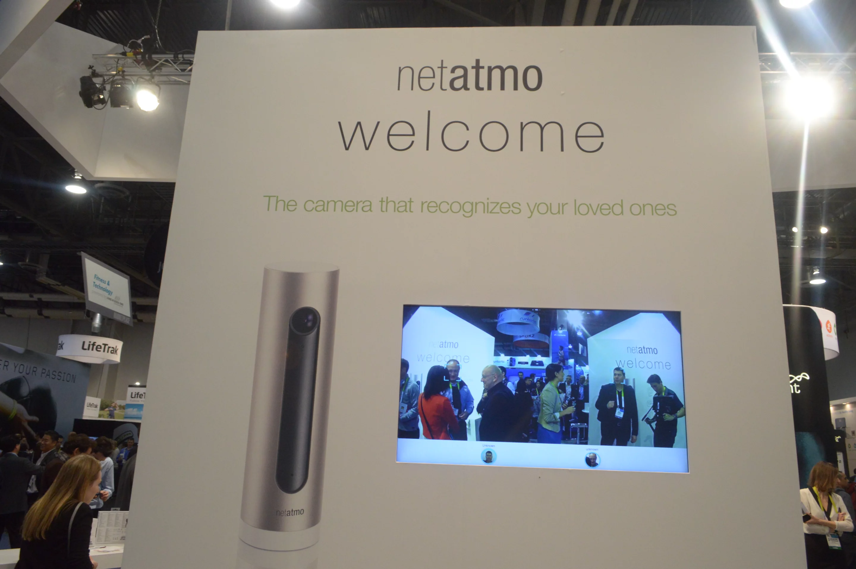 Video is captured in 1080p Full HD and the Welcome uses an infrared LED to capture footage at night (Photo: C.C. Weiss / Gizmag)