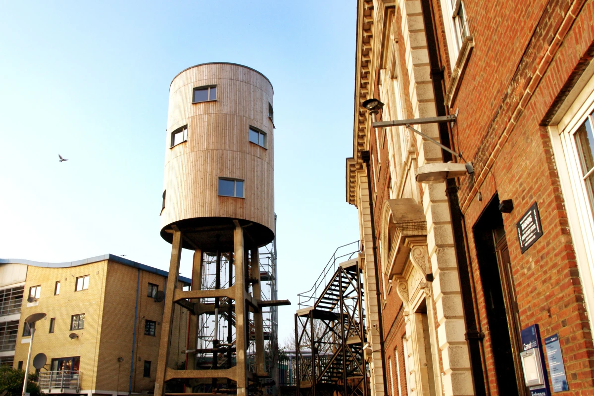 "Tower House" converted water tower in London's North Kensington