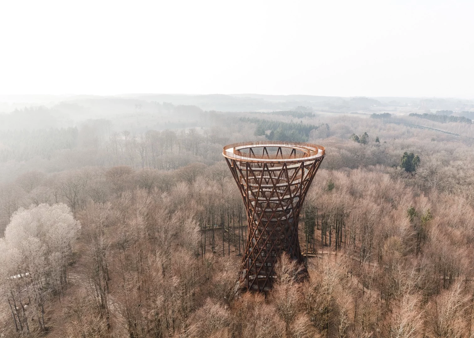 Camp Adventure Tower rises to a height of 45 m (148 ft)