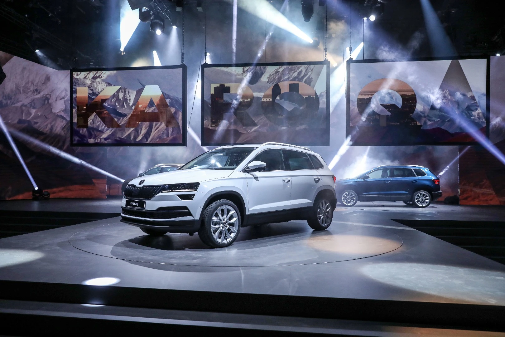 The Karoq is built on the same platform as the VW Tiguan