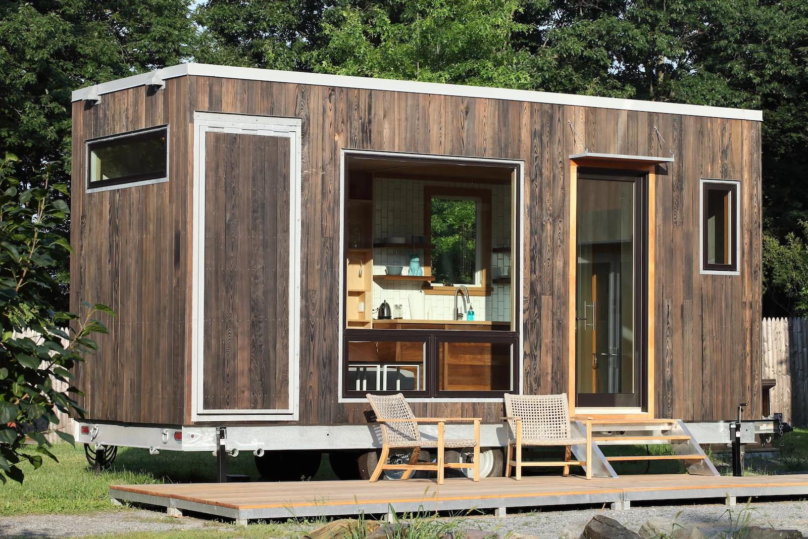 The Sturgis features Shou Sugi Ban cypress siding