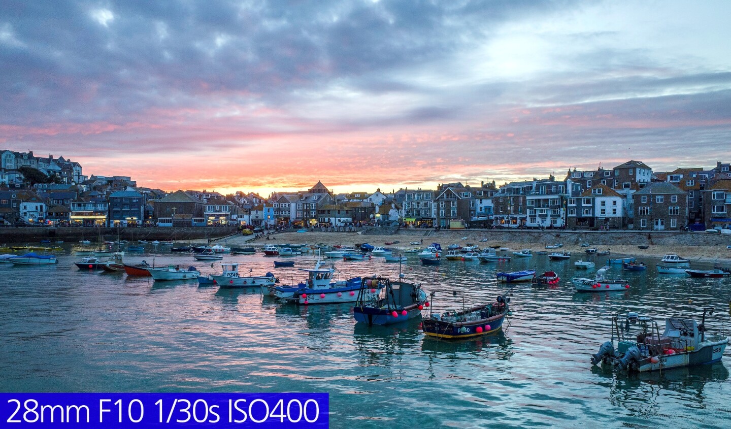 An example of a photo taken with a narrow aperture