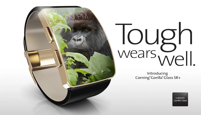 Corning has unveiled Gorilla Glass SR+, specifically built for wearable devices
