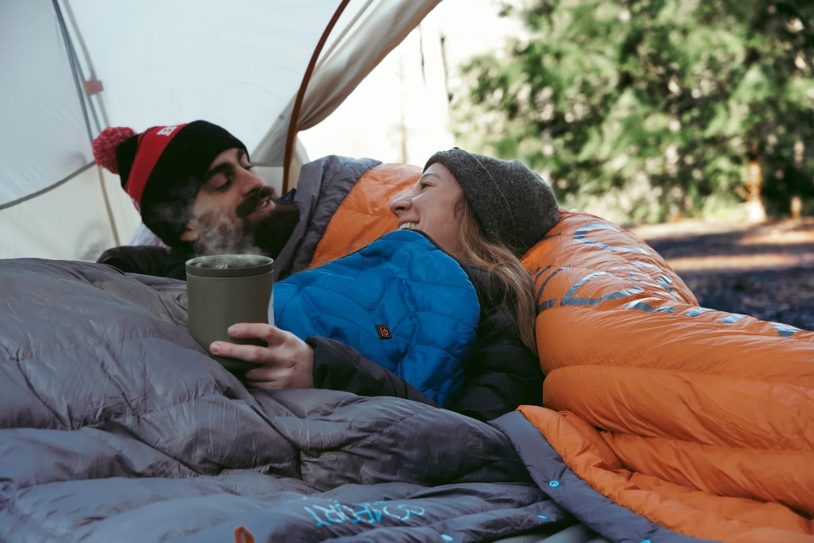 The suitably named Hot Pocket functions kind of like a hot water bottle that you activate with a flick of the switch