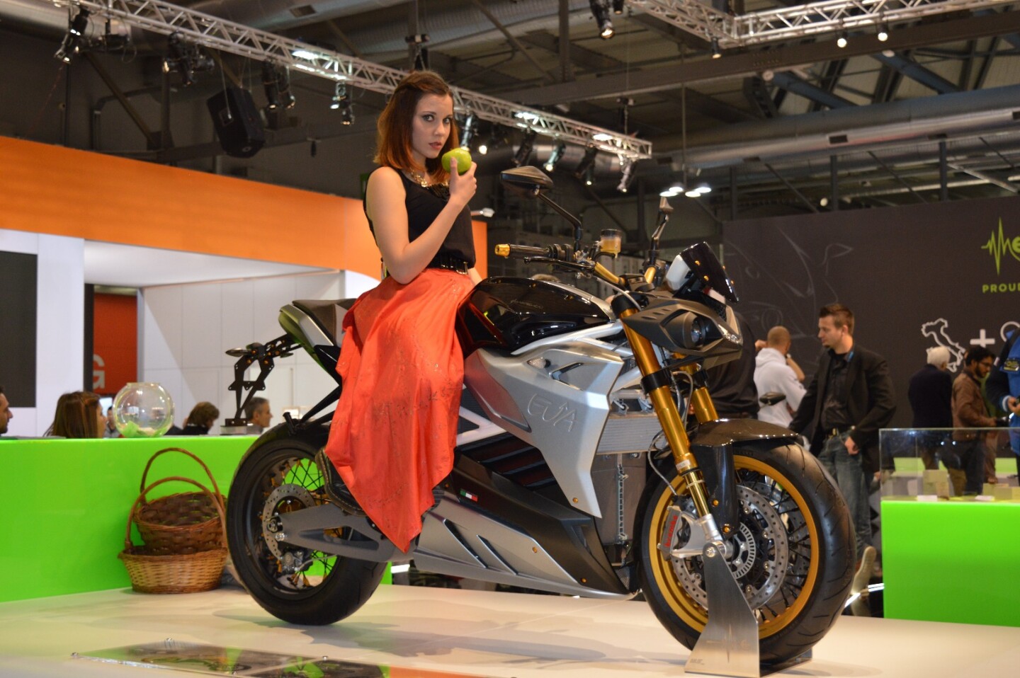 The Energica Motor Company is Italy's first manufacturer of electric performance bikes and Eva is its second model