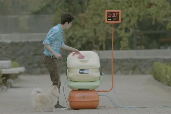 An internet company in Mexico has placed devices in several parks that accept pet waste and then activate free wifi for a set time in the area