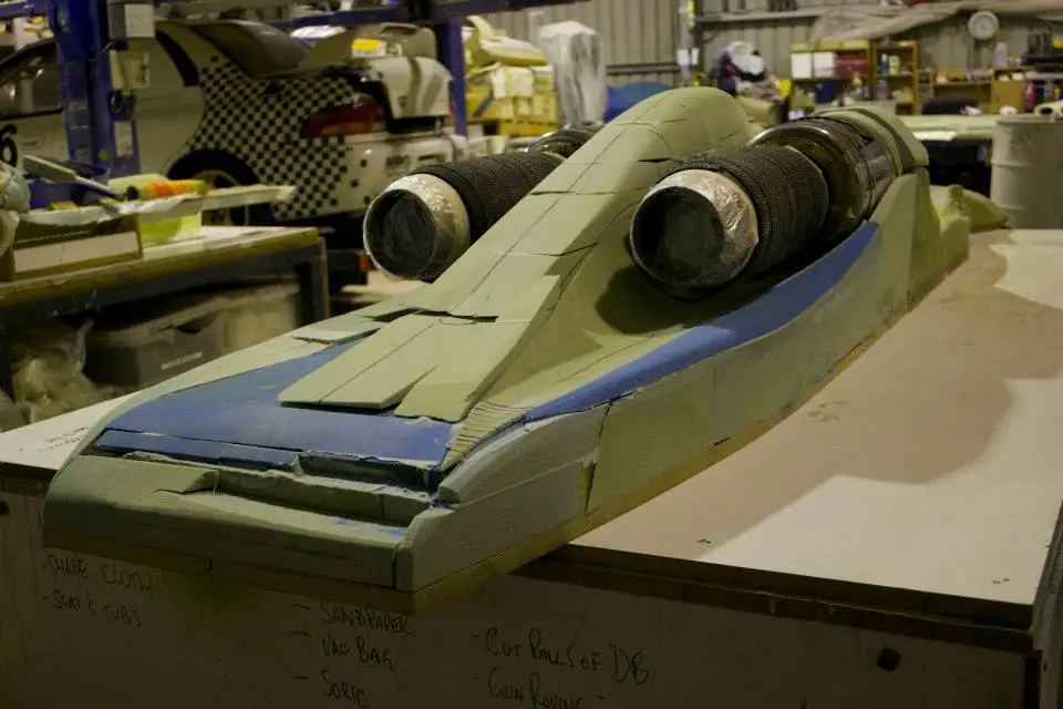 Luge form design during pre-production phase (Photo: Daz Fellows)