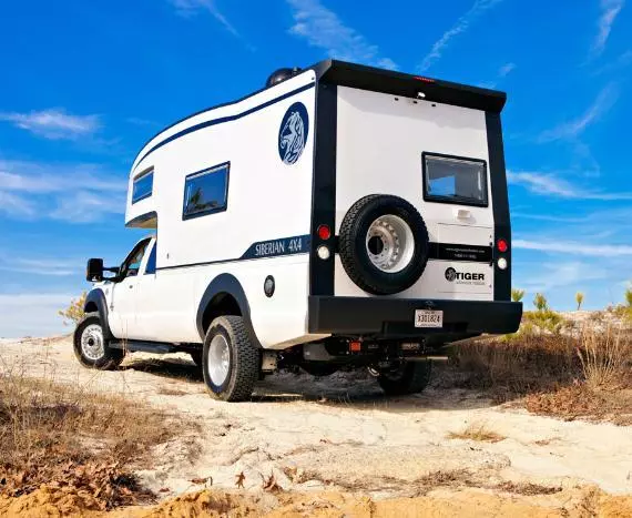 The Siberian was designed for off-road and on-road use