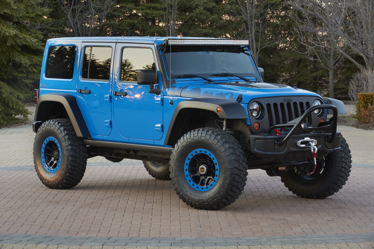 Already a prime choice for off-roading, the Jeep Wrangler gets tuned for "maximum performance"