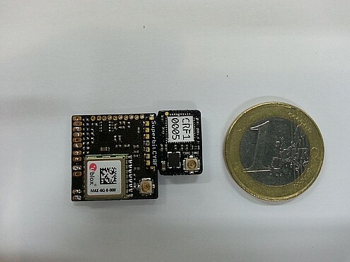 The autopilot measures just 2 x 2 cm (0.8 x 0.8 in)
