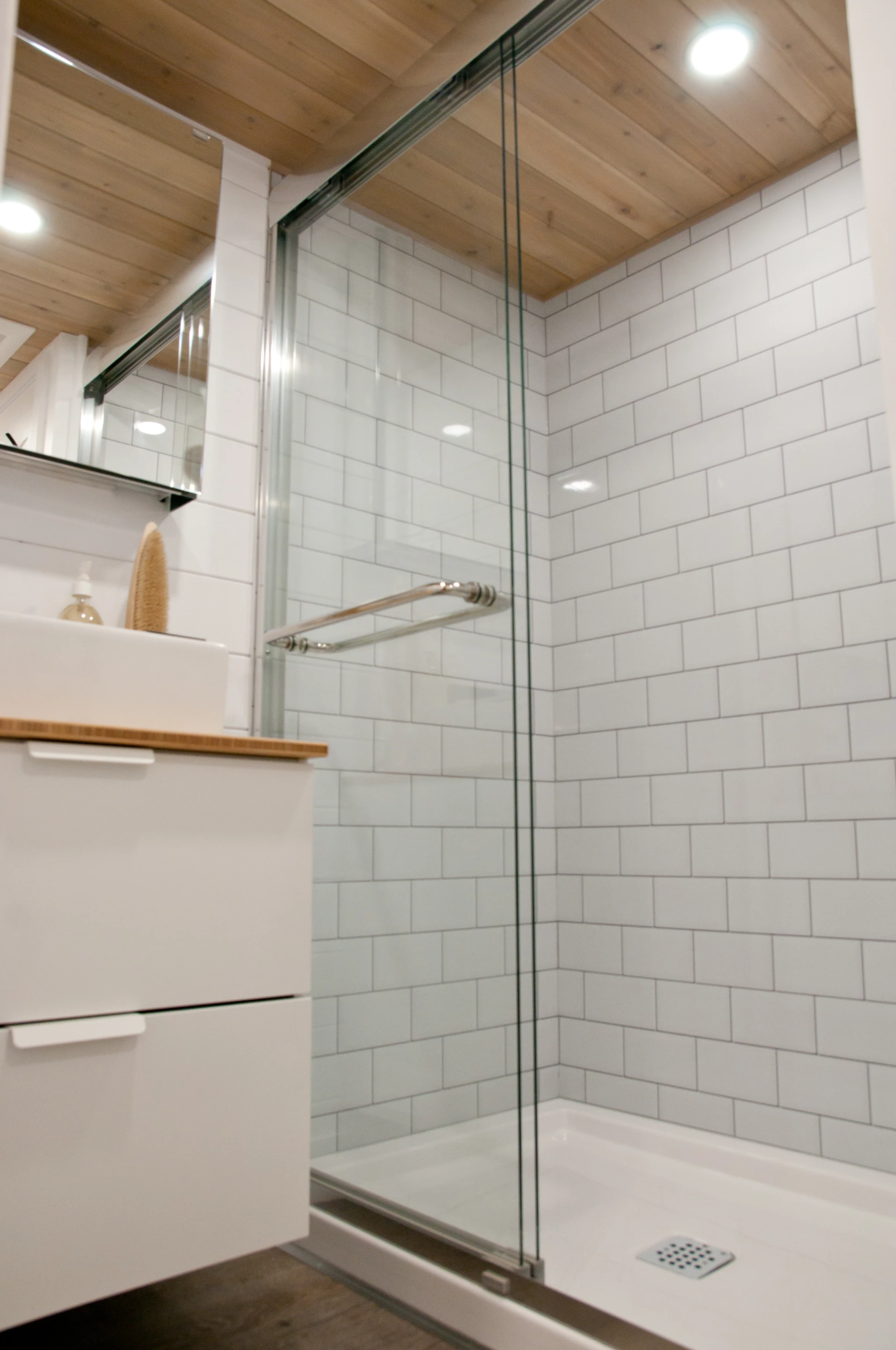 The Charme's bathroom includes a shower