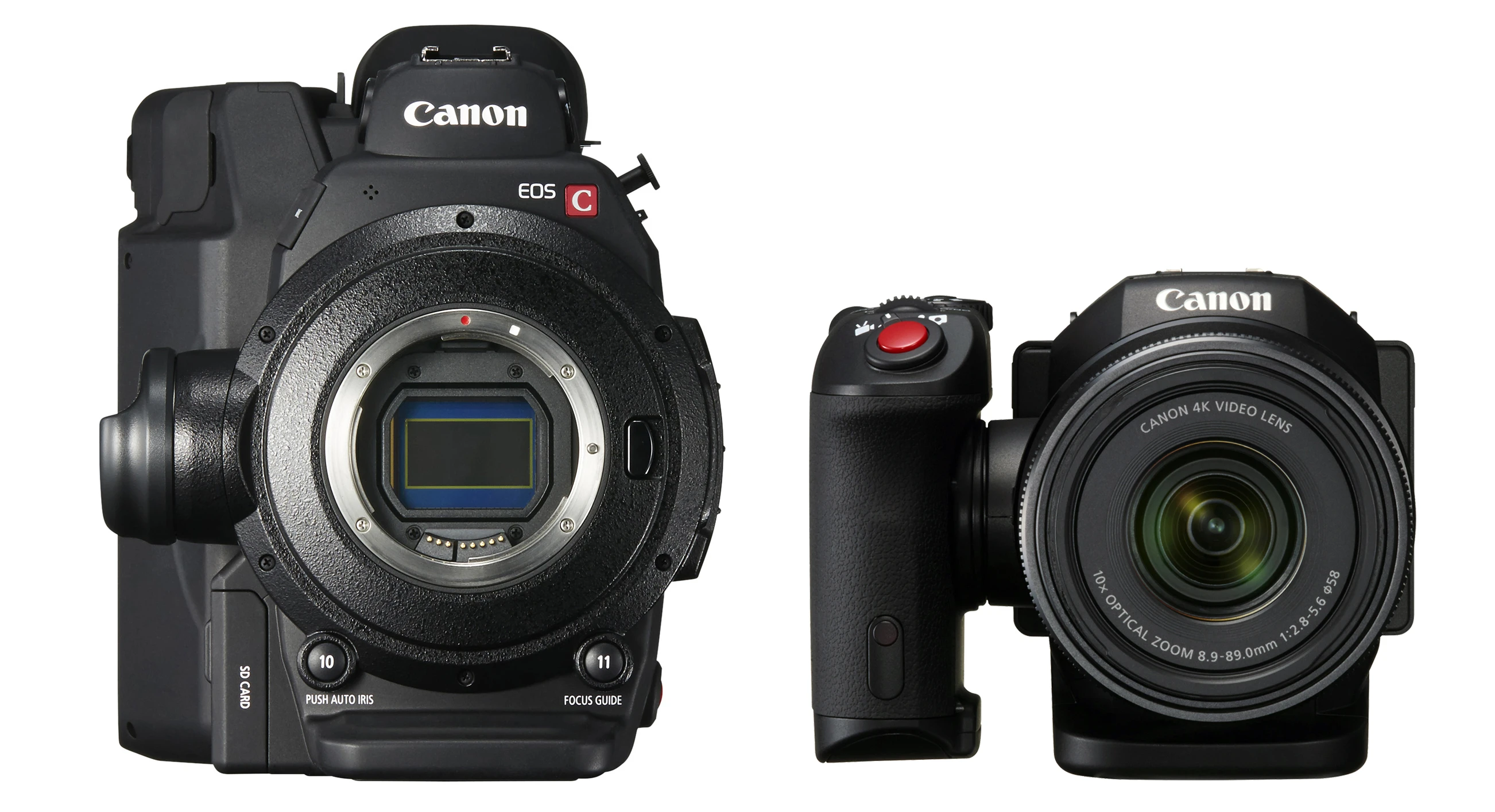 Canon has revealed the 4K shooting duo of the C300 Mark II and the XC10