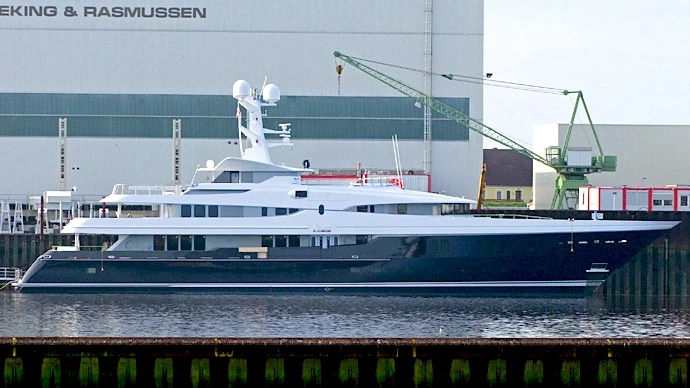 DISPLACEMENT MOTOR YACHT OF 500GT TO 1,299GT winner Kaiser (Photo: Claus Schäfe/BoatInternational)