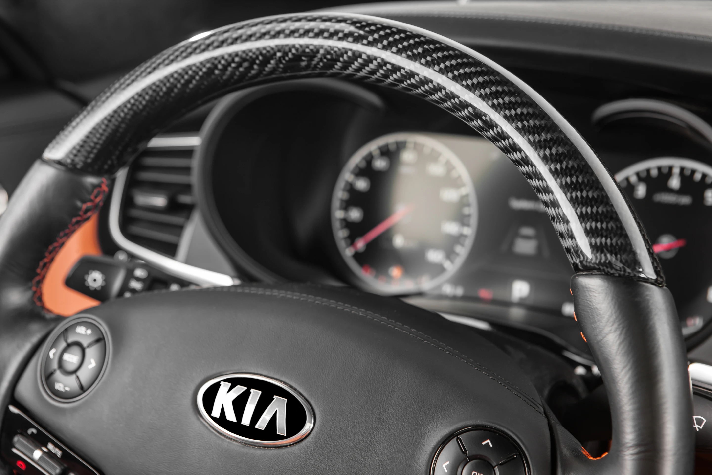 The interior is filled with touches to remind you this isn't an average K900
